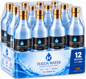 Halua Water — 1L Antik Collection (Clear) (12–pack)