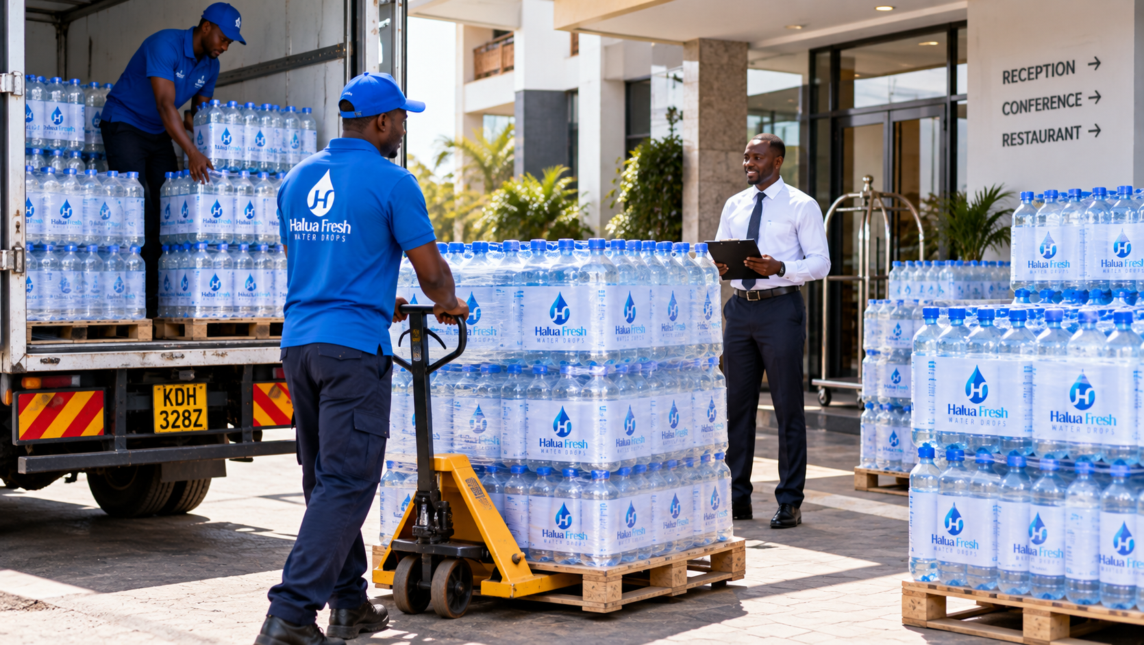 Halua Fresh bulk and business water supply